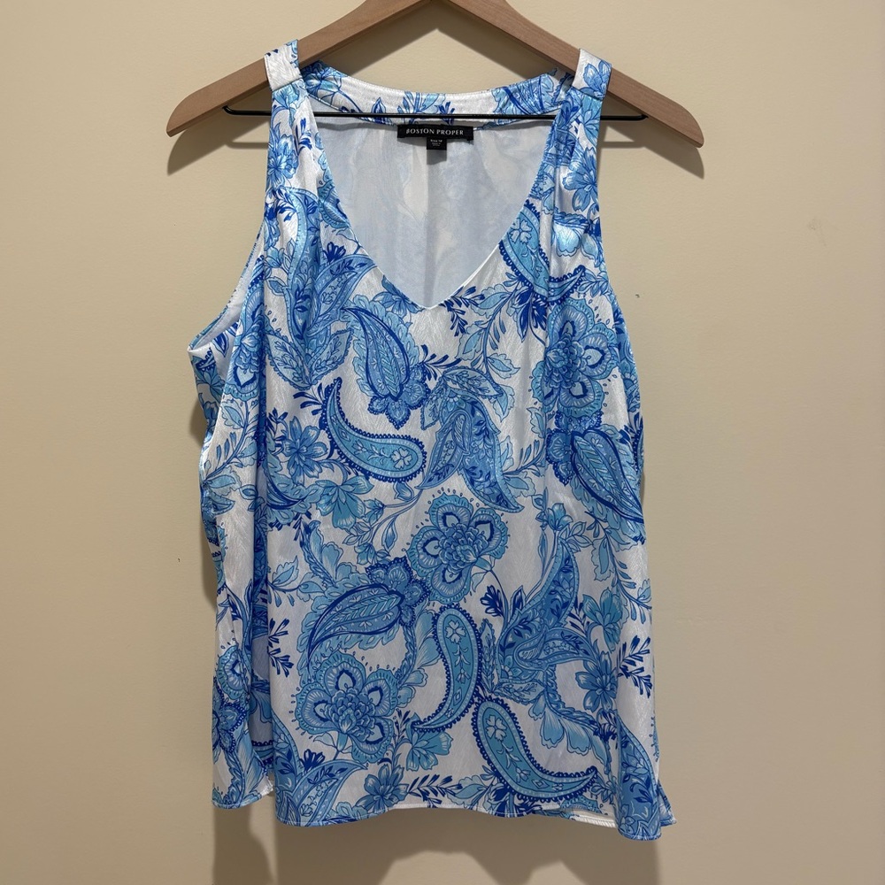 Boston Proper Women’s Sleeveless Blouse